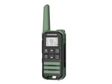 Handheld Radio Equipment PMRFRS Frequency Wireless Intercom (Color: green)